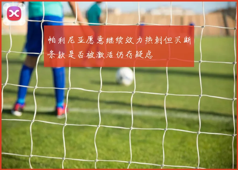 帕利尼亚愿意继续效力热刺但买断条款是否被激活仍存疑虑